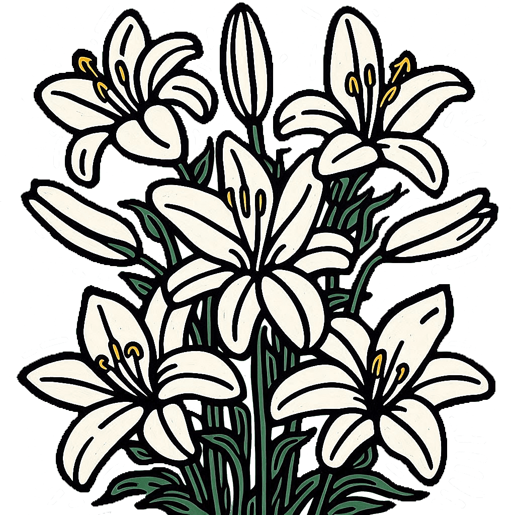 White Lilies